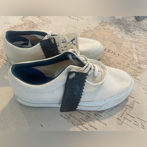 🆕Converse Deadstock Vintage Shoes Canvas Lace Up Size 5 NWT - Picture 7 of 11